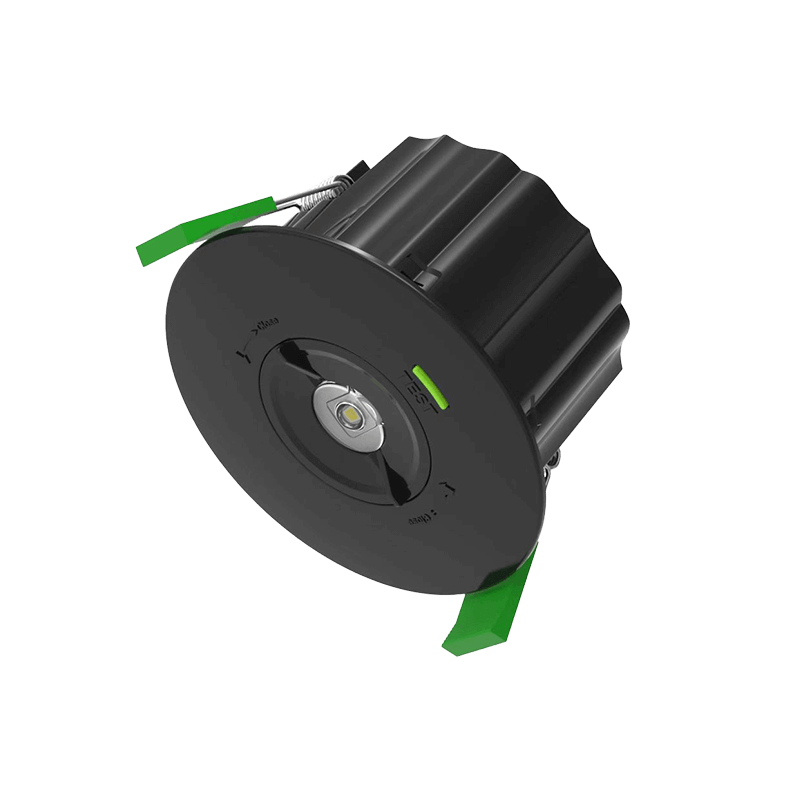 LED IN/OPBOUW NOODVERLICHTING | ADRASTE | ZWART - Outledtl.nl